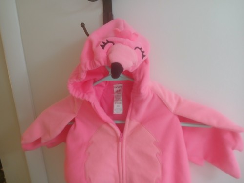 Halloween flamingo costume - halloween,